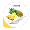 Opercules Ø68.3mm Aluminum imprimés Gourmandise Ananas