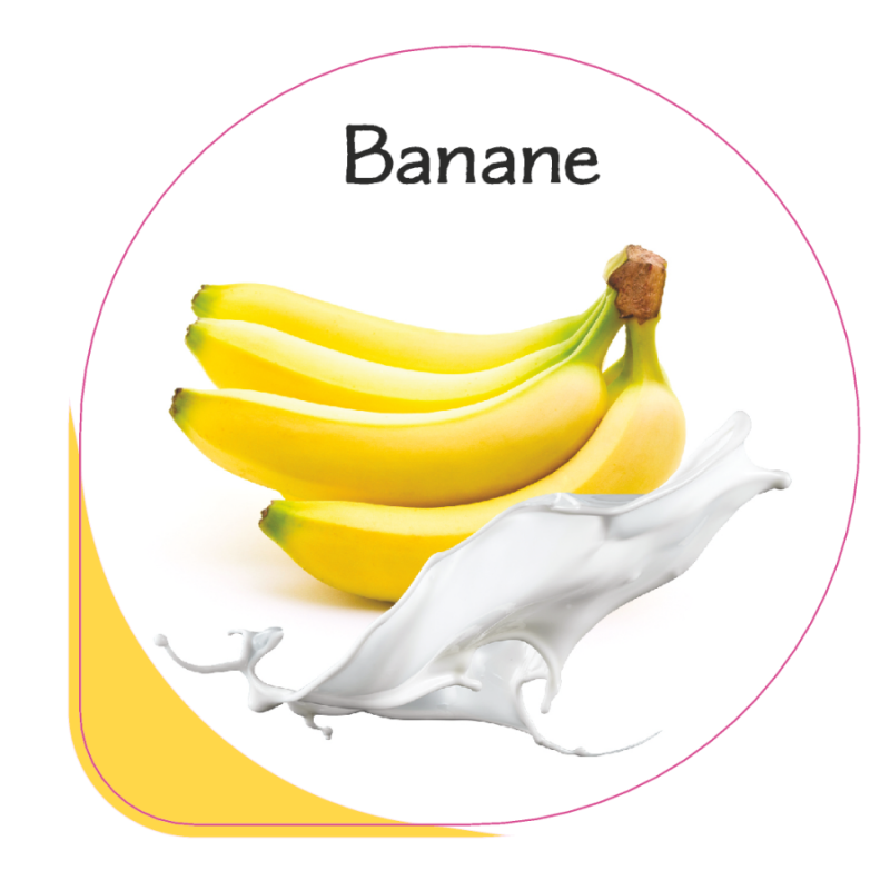 Opercules Ø68.3mm Aluminum imprimés Gourmandise Banane