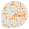 Opercules passe partout aromatisés 68.3 ALU abricot