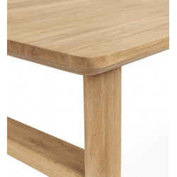 TABLE À MANGER EYRE EN TECK 180*95*78