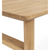 TABLE À MANGER EYRE EN TECK 180*95*78